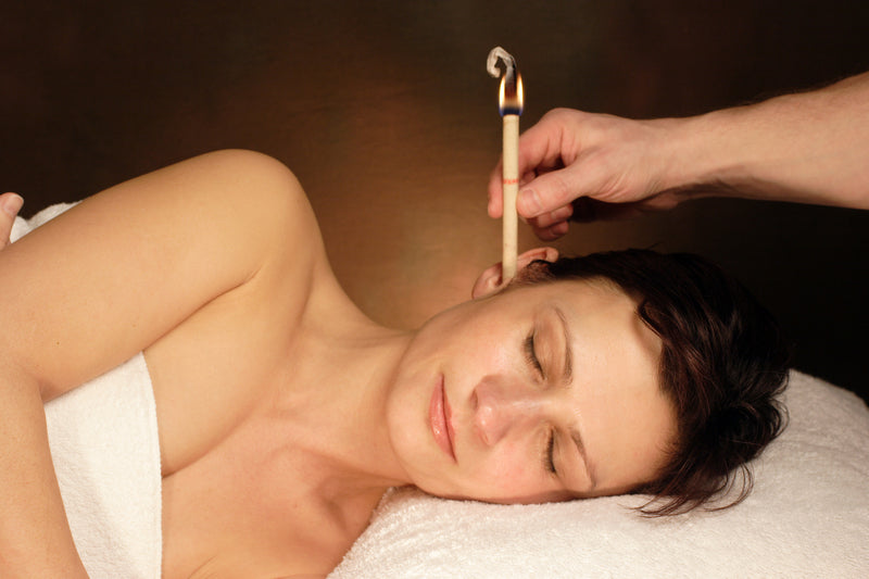 Hopi ear candle treatment